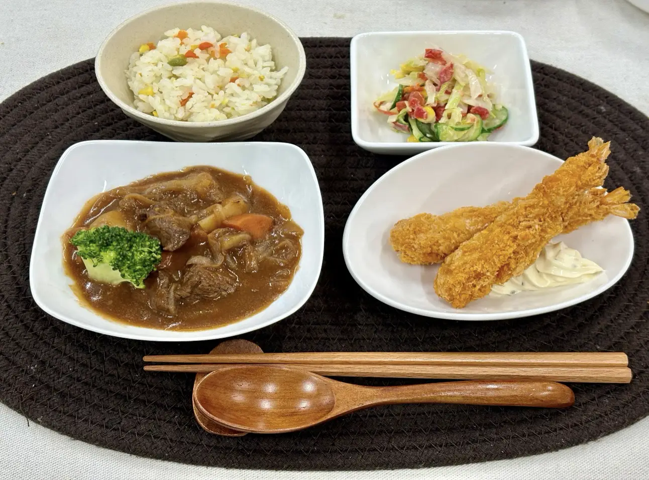 クリスマス(昼食例)